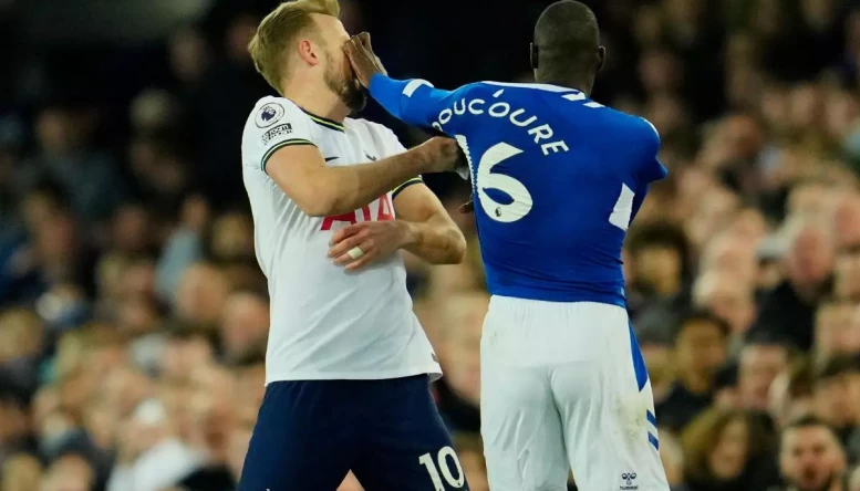 Harry Kane and Abdoulaye Doucoure.