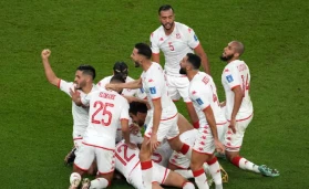 Tunisian celebration in vain