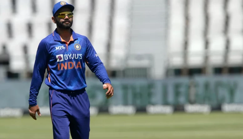 Virat Kohli during a match with South Africa in January