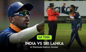 India vs Sri lanka : First T20I