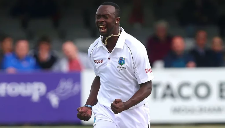 Kemar Roach's five-wicket haul